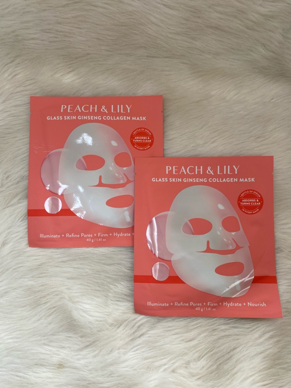 Peach & Lily Brand New Glass Skin Ginseng Collagen Mask